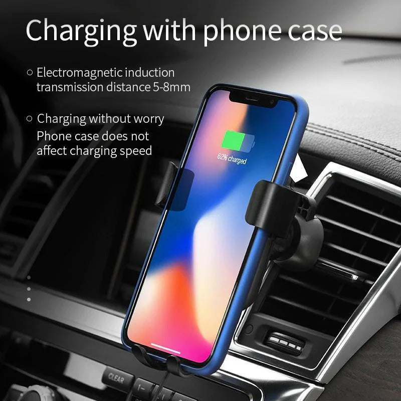 Auto Clamping Wireless Car Charger