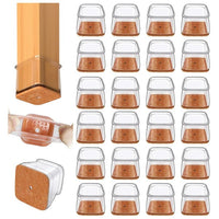 Square Chair Leg Floor Protectors