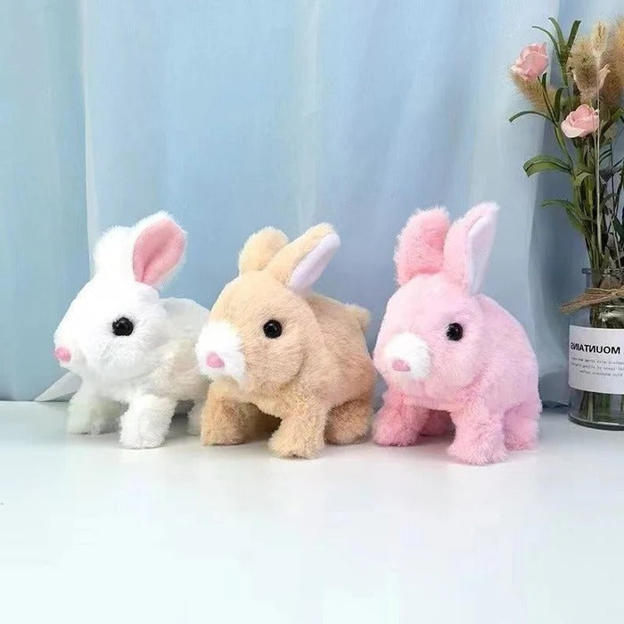 Interactive Plush Bunny Toy