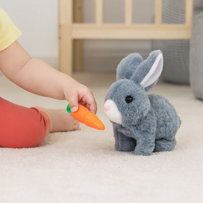 Interactive Plush Bunny Toy