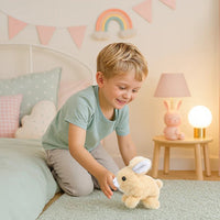 Interactive Plush Bunny Toy