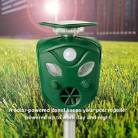 360° Solar Ultrasonic Animal Repeller