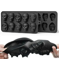 Skull-Shaped Ice Cube Tray