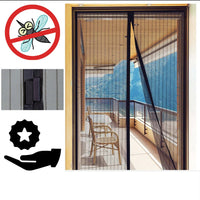 Magnetic Mosquito Screen for Doors