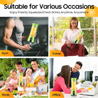 Mini Electric Portable Juicer Blender