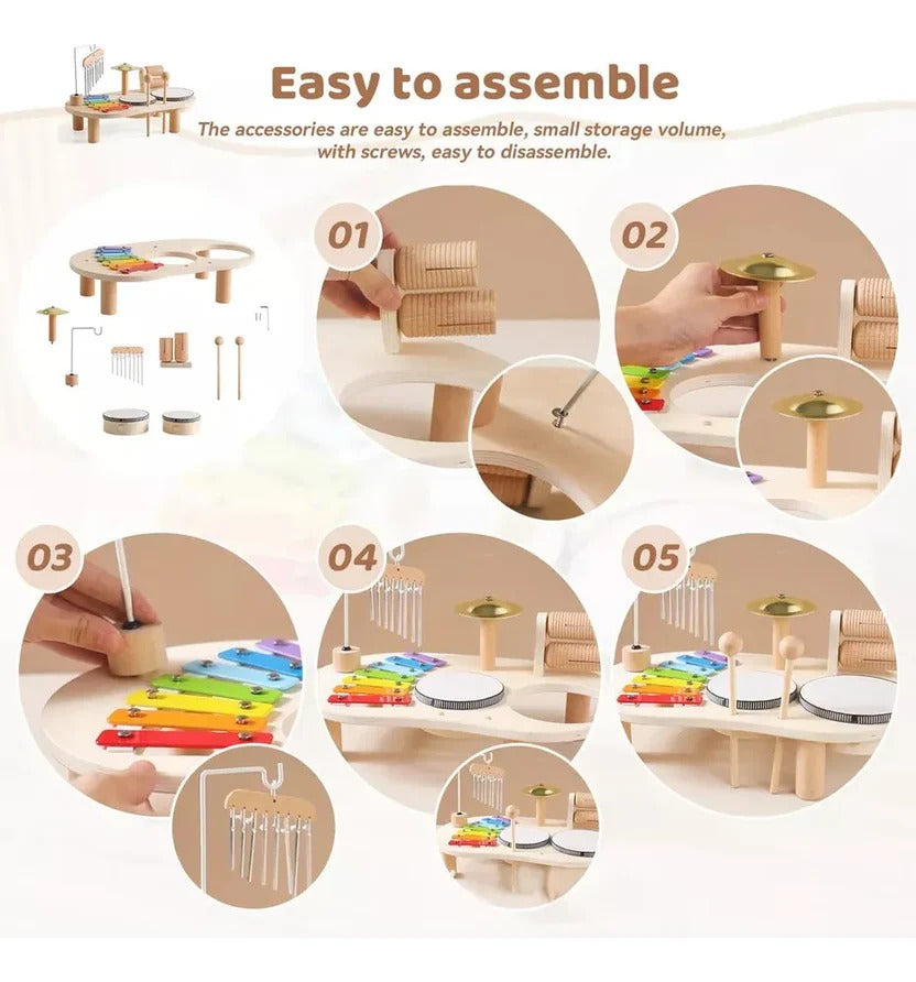 Montessori Drum Kit