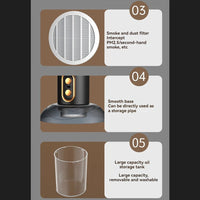 Smoke Air Purifier Fan