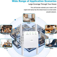 5G Dual-Band WiFi Booster