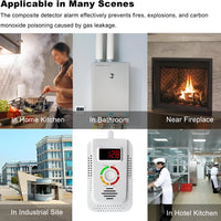 Plug-In Household Gas and CO Detection Unit