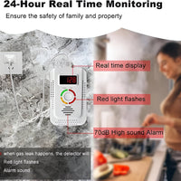 Plug-In Household Gas and CO Detection Unit