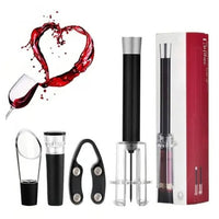 Air-Assist Wine Bottle Opening Set