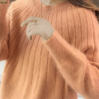 Soft Cashmere Knitted Sweater for Women - Warm and Luxury
