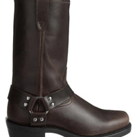 Men's Black Harness Boot - 11 Inch Tall