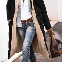Long comfortable coat for women