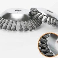 Heavy-Duty Wire Weeding Wheel