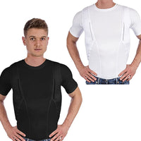Men/women's Concealed Leather Holster T-shirt