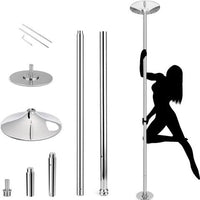 Portable Home Fitness Spinning Dance Pole 1.7in