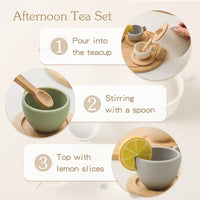Children’s Pretend Afternoon Tea Set With Tray