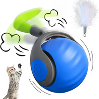 Interactive Rechargeable Cat Toy Ball