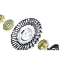 Heavy-Duty Wire Weeding Wheel