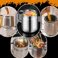 2-in-1 Deep Frying Pot