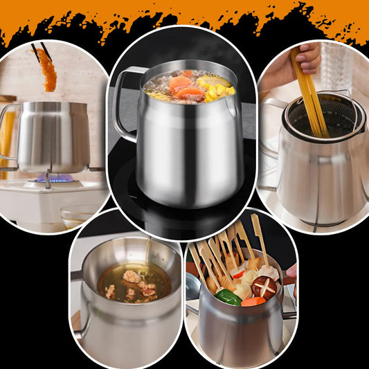 2-in-1 Deep Frying Pot