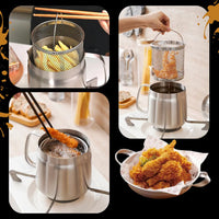 2-in-1 Deep Frying Pot