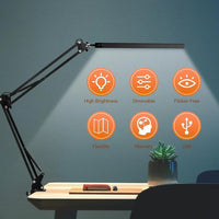 LED Desk Lamp with Clamp