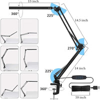 LED Desk Lamp with Clamp