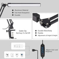 LED Desk Lamp with Clamp