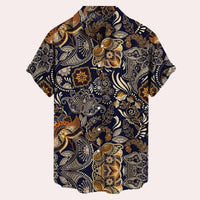 Comfortable Men's Shirt With Short Sleeves