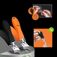 Precision Wide-Jaw Nail Clipper