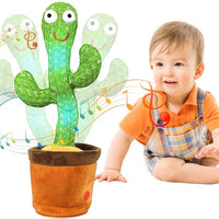 Sound-Reacting Dancing Cactus Toy
