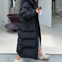 Fashionable and windproof long jacket