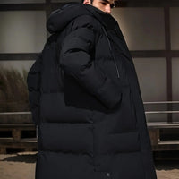 Long Winter Jacket for Men - Waterproof and Warm