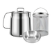 2-in-1 Stainless Steel Deep Frying Pot