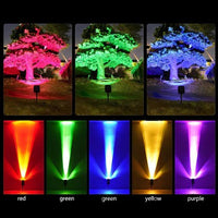 Solar LED Multi-Zoom Spot Light