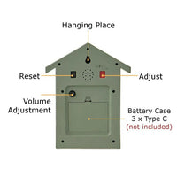 Cuckoo Clock with Decorative Design
