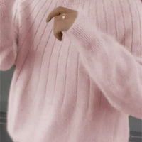 Soft Cashmere Knitted Sweater for Women - Warm and Luxury