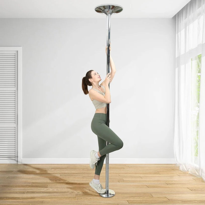 Portable Home Fitness Spinning Dance Pole 1.7in