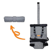 Compact Travel High Chair with Adjustable Harness