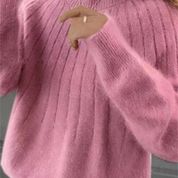 Soft Cashmere Knitted Sweater for Women - Warm and Luxury