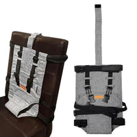 Compact Travel High Chair with Adjustable Harness
