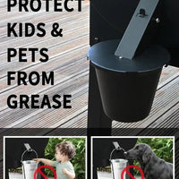 Upgraded Grill Grease Collector