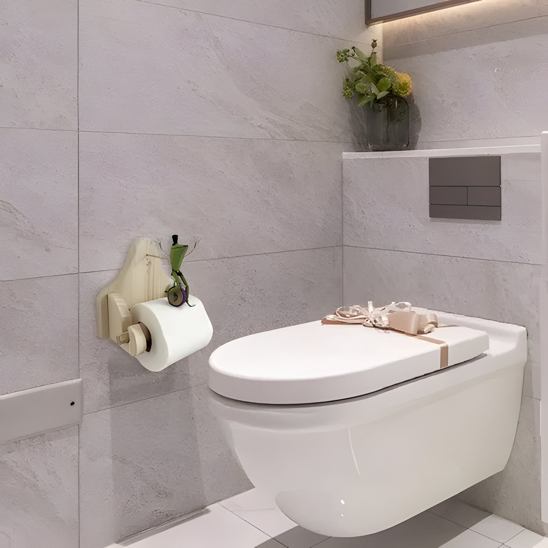 Frog Rider | Toilet Paper Holder