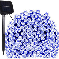 17-Meter String of 100 Led Solar-Powered Fairy Lights