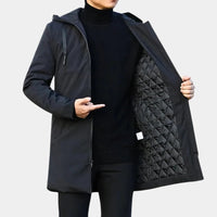 Neat Long Men's Coat