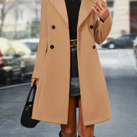 Coat With Double Breasted