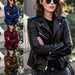 High-quality leather jacket in great colors