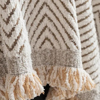Stripe Herringbone Couch Cover